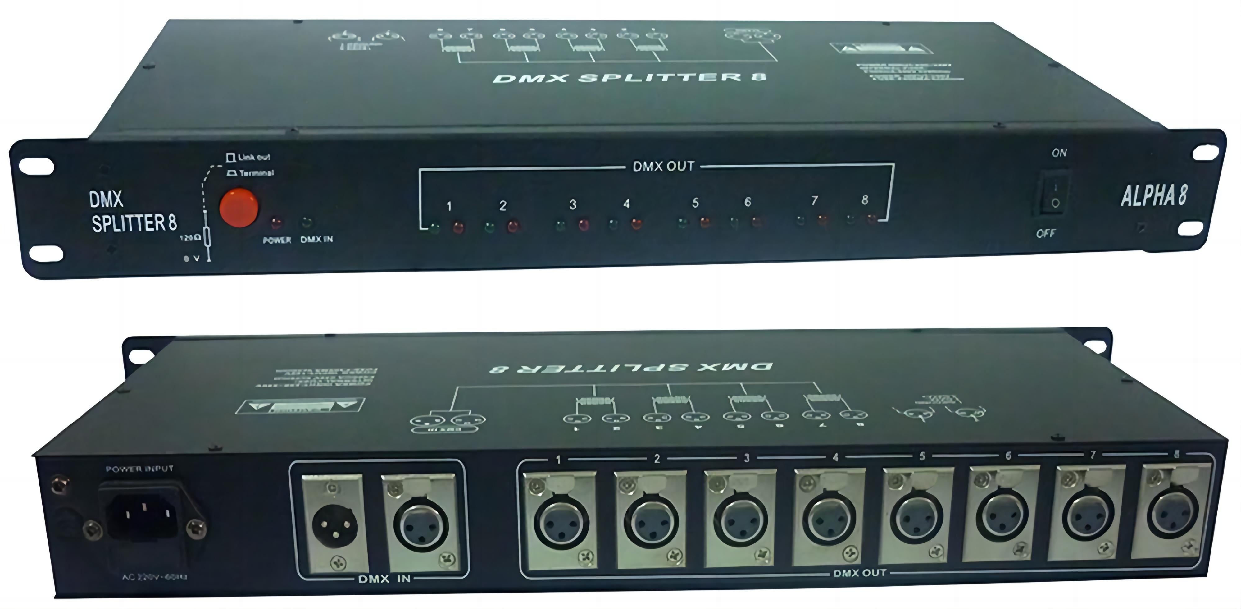 DMX SPLITTER8