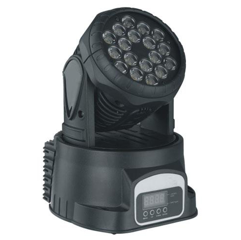 LED WASH MOVING HEAD 3W*18PCS