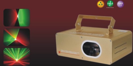 Single Red Green Laser
