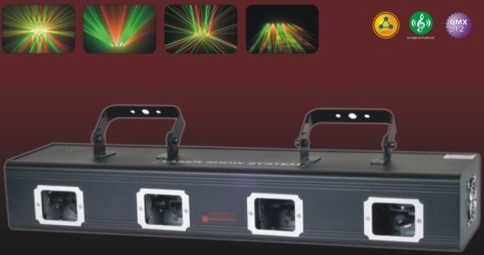 Four Head Red & Green Laser