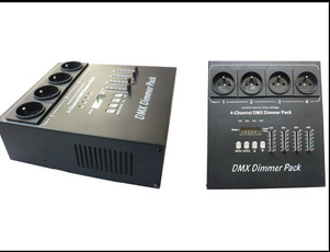 4 DMX dimmer pack